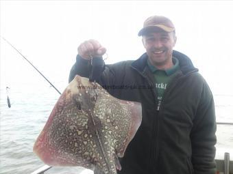9 lb Thornback Ray by Lucky