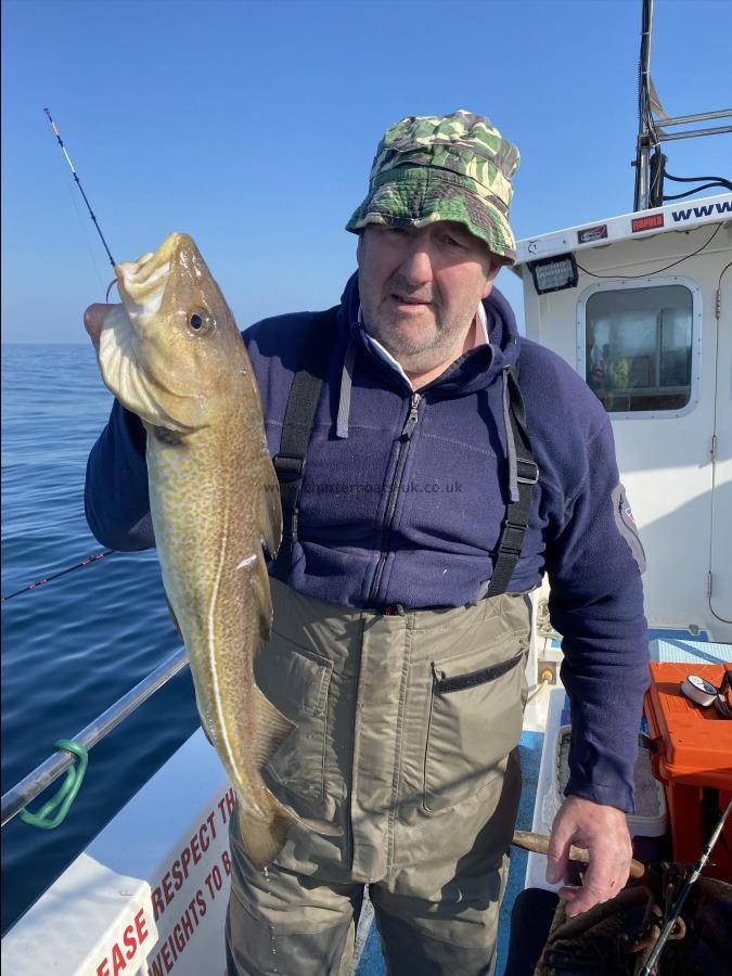 5 lb 13 oz Cod by Mark Laidlow.