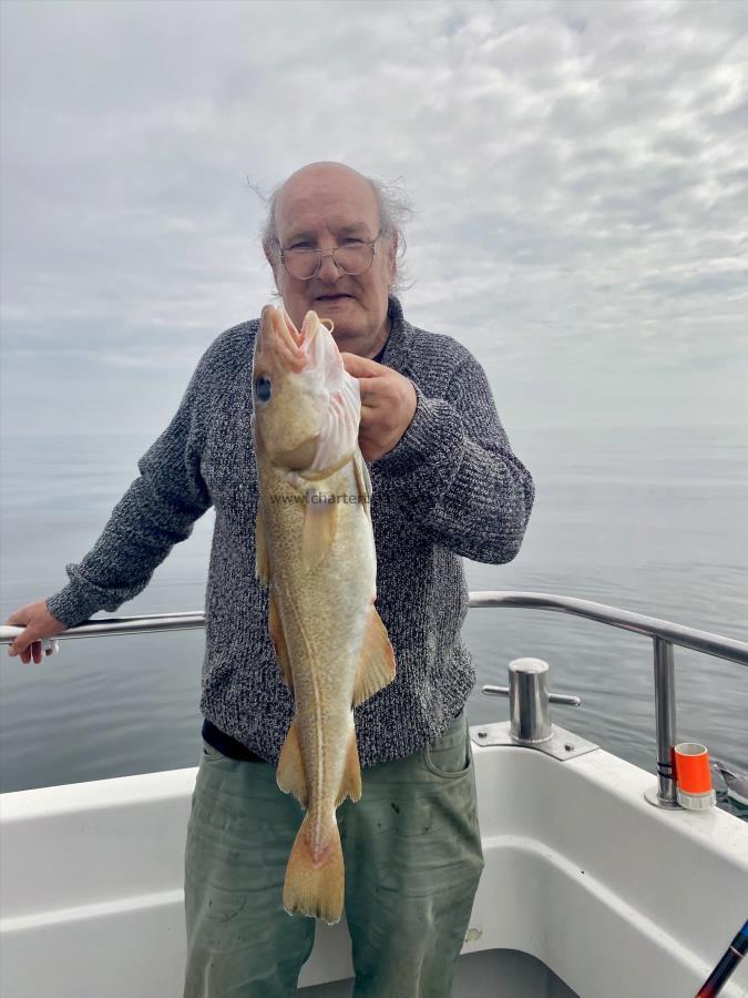 4 lb 8 oz Cod by Malcolm Gee