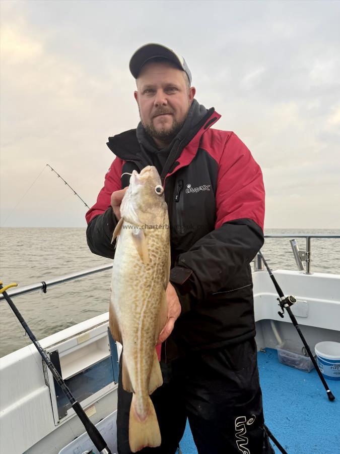 4 lb 4 oz Cod by Dan Evans