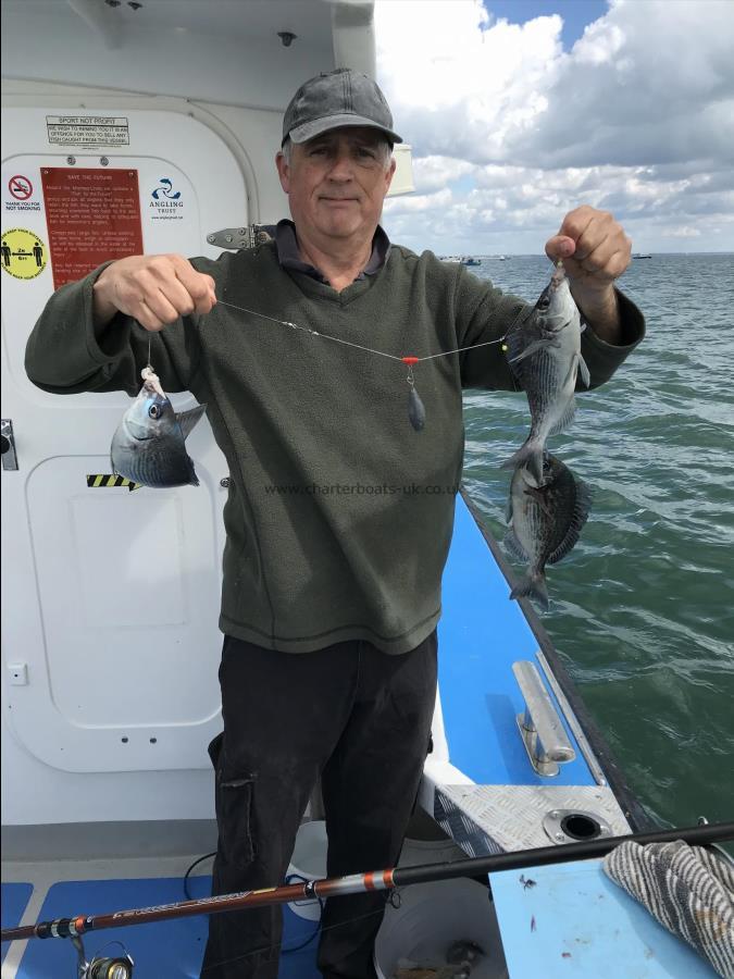 3 lb Black Sea Bream by Chris