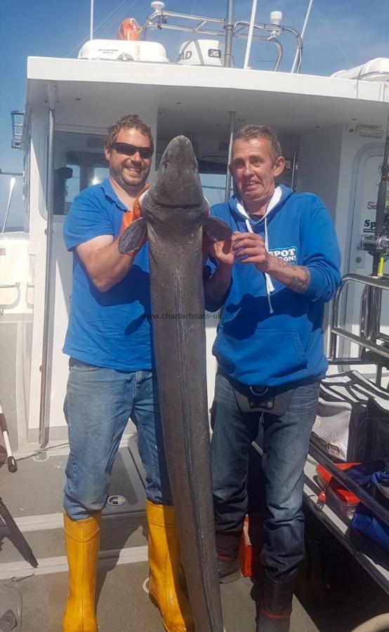 70 lb Conger Eel by Steven