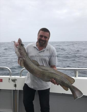 23 lb 6 oz Ling (Common) by Unknown