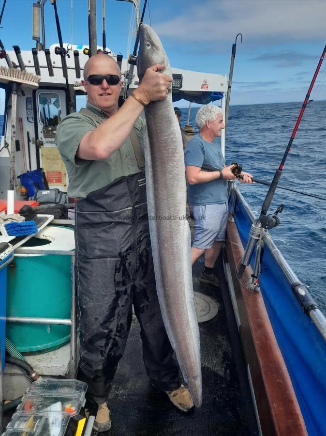 45 lb Conger Eel by Paul