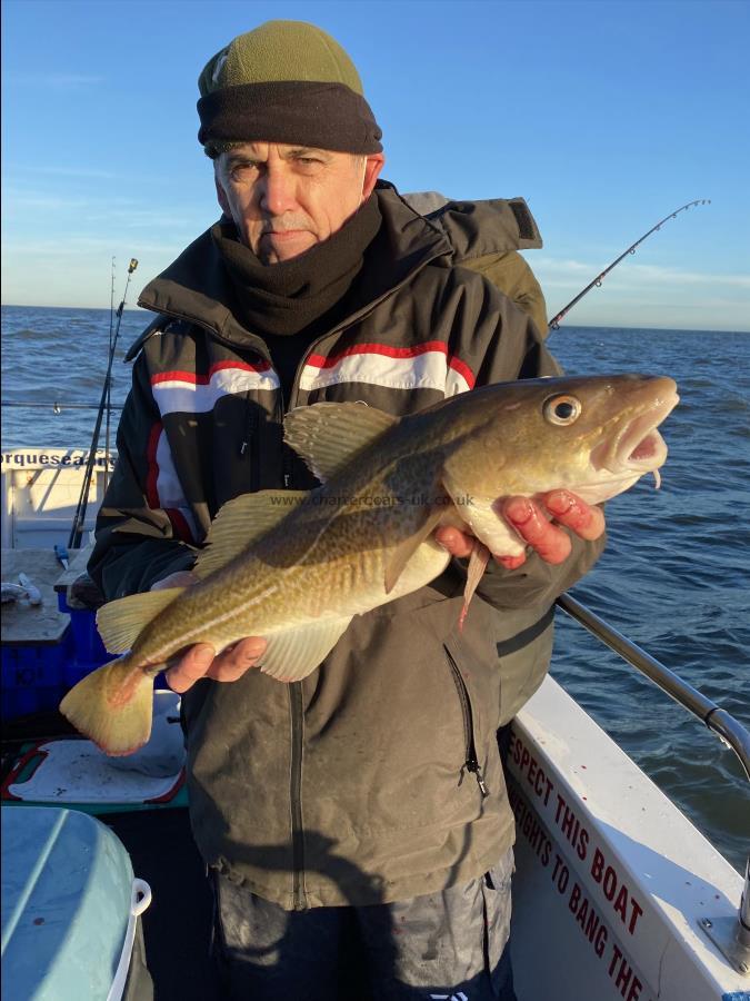 3 lb 2 oz Cod by Gaz.