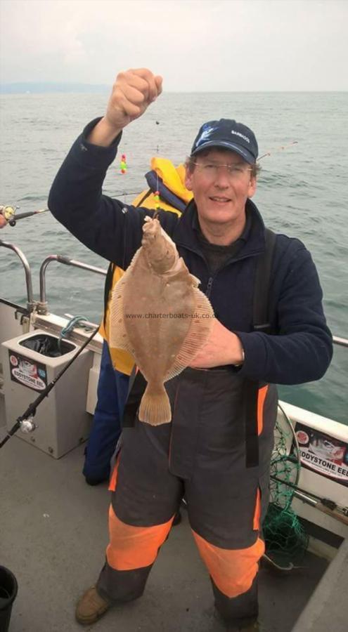 1 lb 7 oz Plaice by Unknown