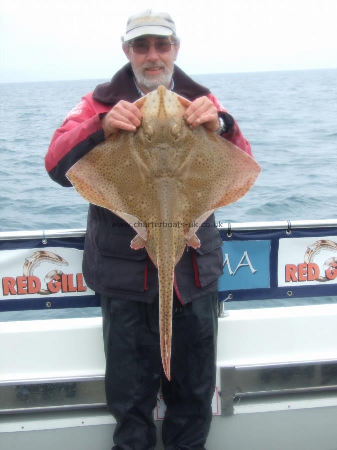 12 lb 8 oz Blonde Ray by Kevin Clark