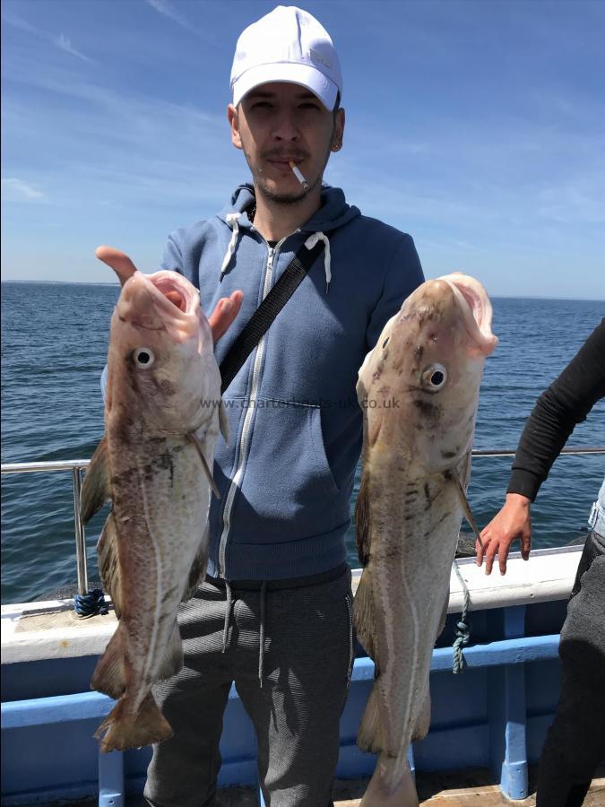 7 lb Cod by Unknown 24th June 2018