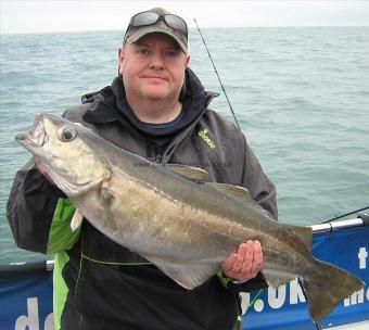 16 lb 8 oz Pollock by Paul Milkins