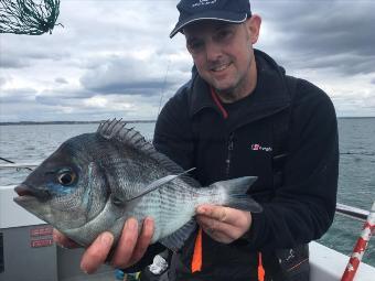 3 lb 8 oz Black Sea Bream by Adrian