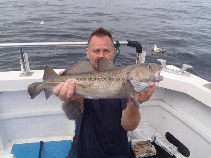 4 lb 8 oz Cod by Dean.