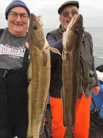 15 lb Ling by bernie and mogger ling catching again30th ;oct