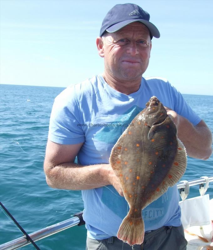 2 lb 8 oz Plaice by John Oliver