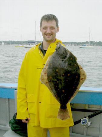 3 lb 2 oz Plaice by Terry Thomas