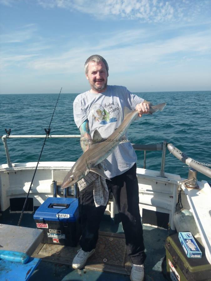 8 lb Smooth-hound (Common) by Unknown