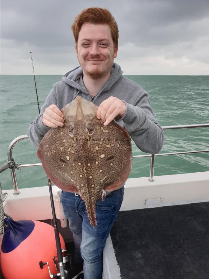 8 lb Thornback Ray by Bob Marshall