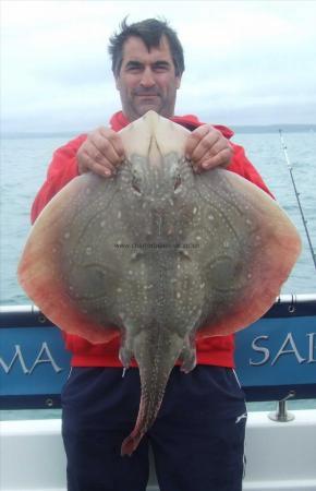 19 lb 14 oz Undulate Ray by Jon Patten