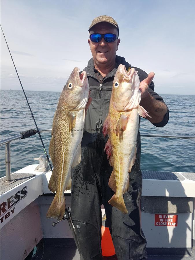 8 lb Cod by Mick Metcalfe