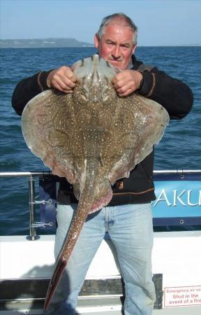 16 lb 8 oz Undulate Ray by Steve Giggins