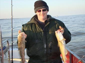 3 lb 5 oz Cod by Andy