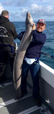 53 lb Conger Eel by Darren