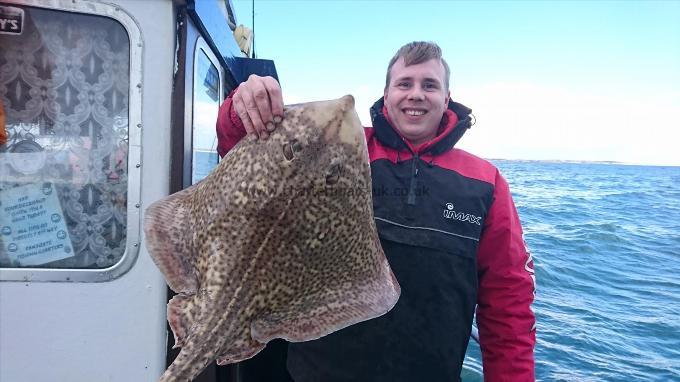 14 lb Thornback Ray by Scott from Southampton