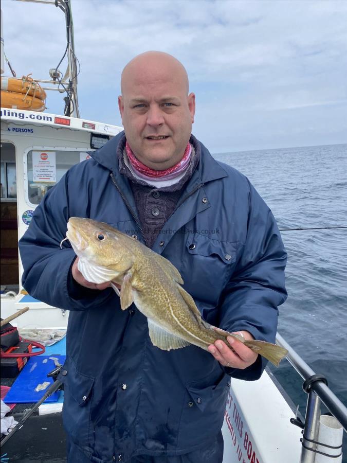 3 lb 4 oz Cod by Jay.