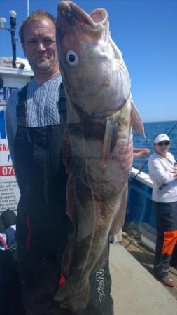 12 lb 2 oz Cod by shaggy from hull with his biggest cod of the day