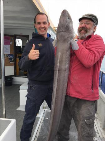 50 lb Conger Eel by Jon