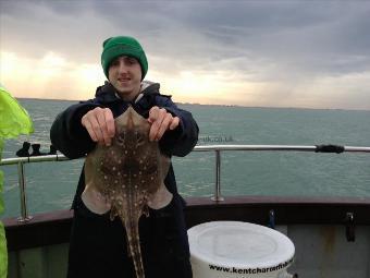 2 lb 8 oz Thornback Ray by Liam