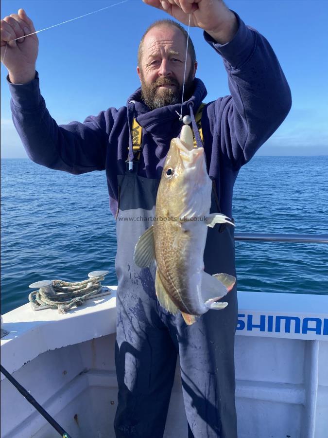 4 lb 8 oz Cod by Si England.