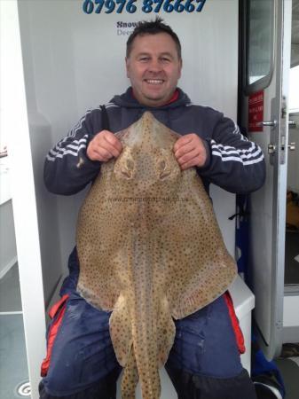 22 lb 8 oz Blonde Ray by Gary Legge