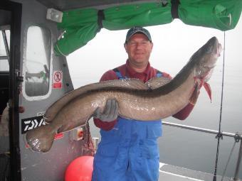 20 lb 7 oz Ling (Common) by Gary Smith