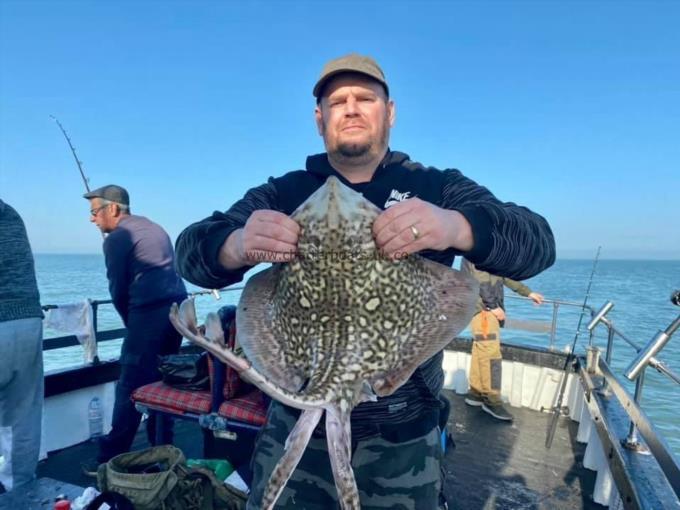 7 lb Thornback Ray by Unknown