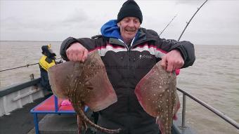8 lb 2 oz Thornback Ray by Paul from Kent