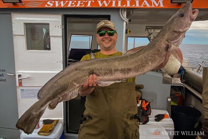 19 lb 8 oz Ling by Jakob