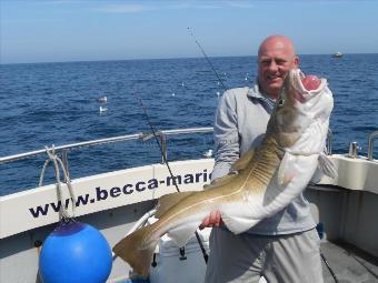 38 lb 9 oz Cod by Gary Oates