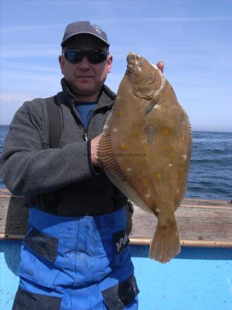 4 lb 8 oz Plaice by Unknown