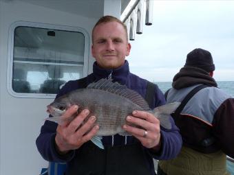 3 lb 8 oz Black Sea Bream by Richie