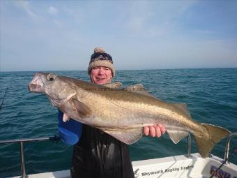 18 lb 6 oz Pollock by Raymond Crowe