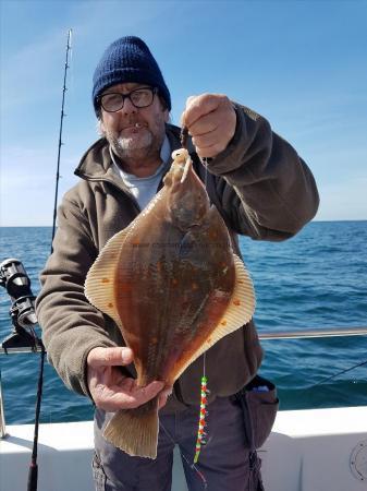 2 lb 7 oz Plaice by colins crew