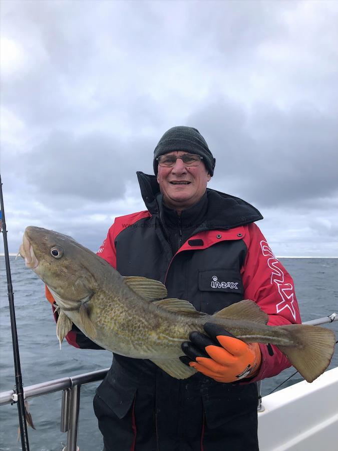 6 lb 8 oz Cod by Alann Knaggs