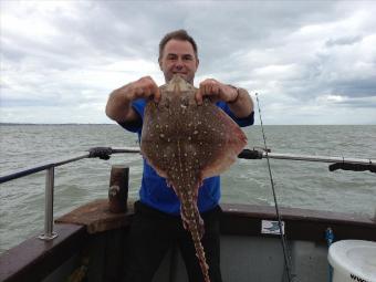 6 lb 8 oz Thornback Ray by PD's gang