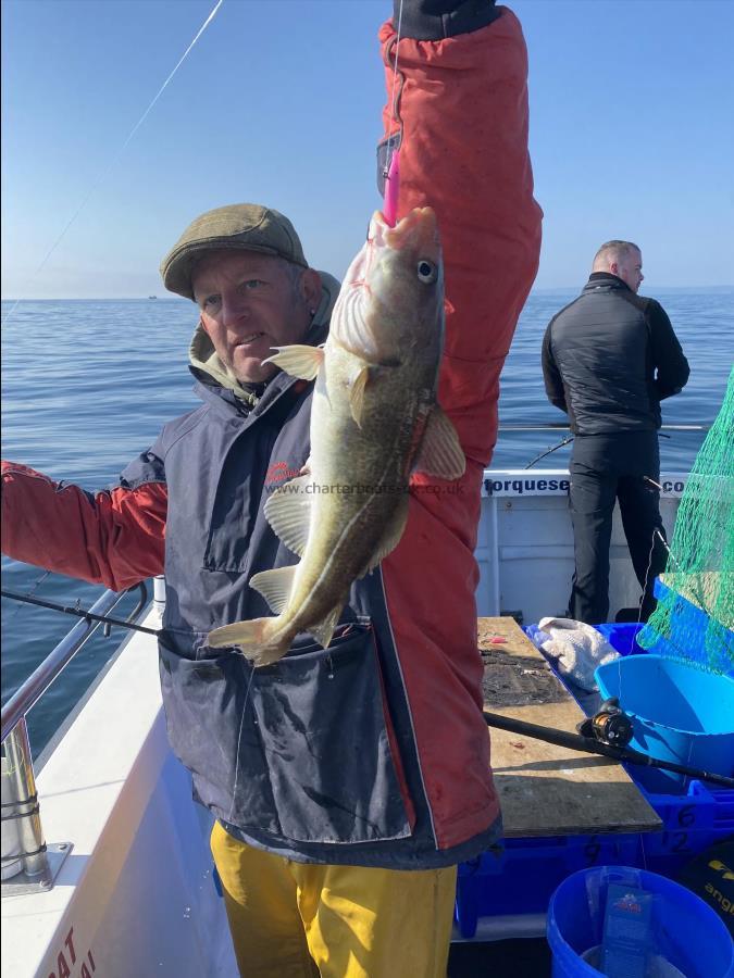 4 lb 5 oz Cod by Joel from Pickering.