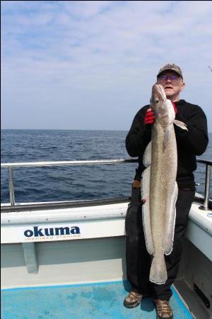 18 lb 8 oz Ling (Common) by Kevin McKie