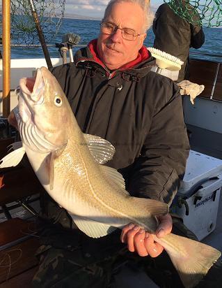 11 lb Cod by Bruce Reboule