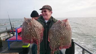 10 lb 2 oz Thornback Ray by Alan from Kent