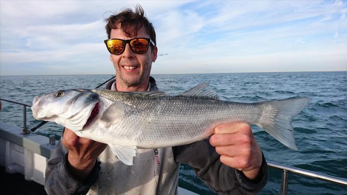 3 lb Bass by Mark from Whitstable