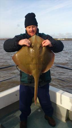 14 lb 8 oz Blonde Ray by adrian yemm