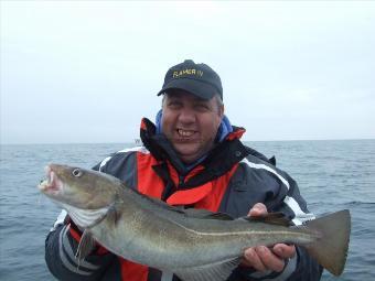 5 lb 8 oz Cod by Peter Gillett